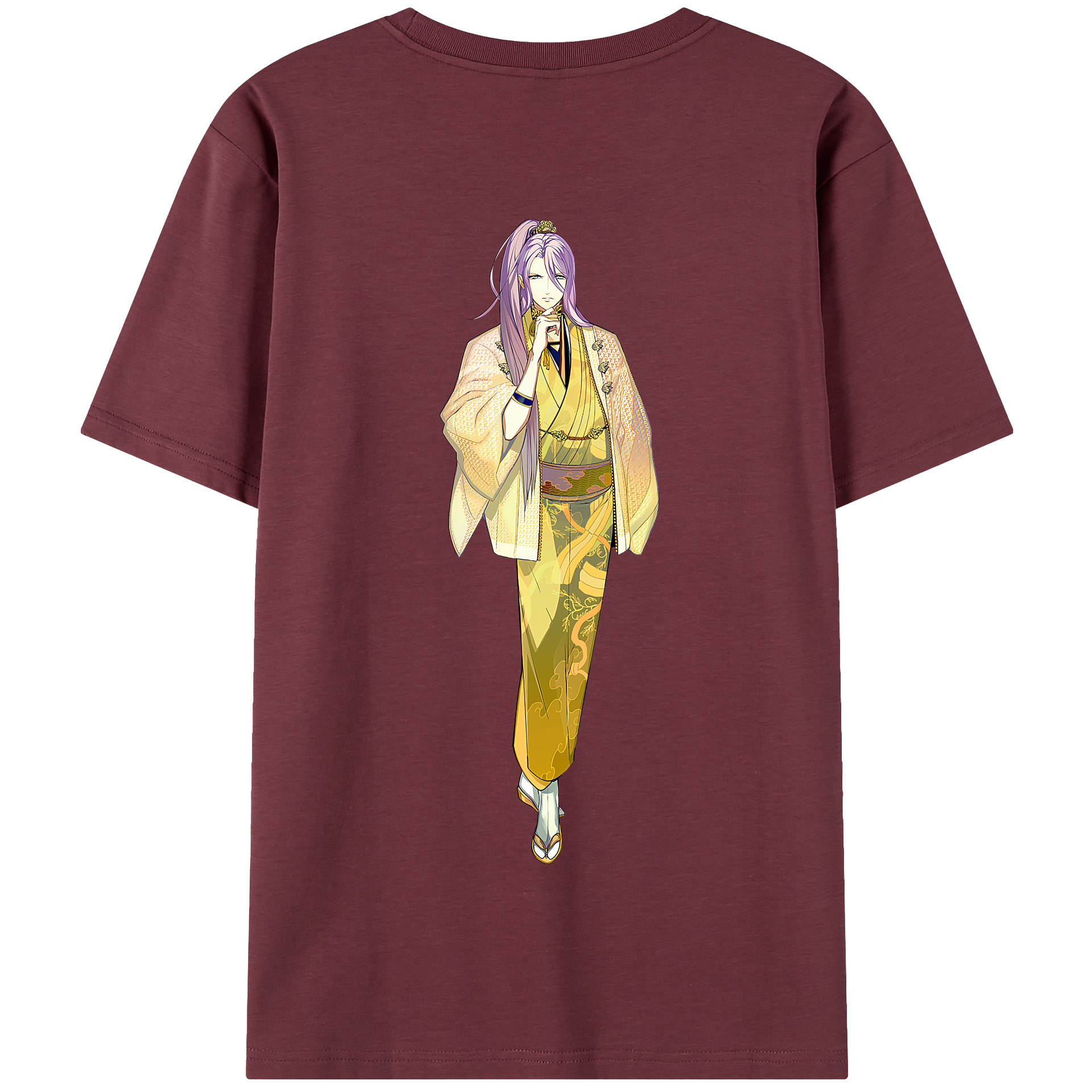 （画像用） 刀剣乱舞 Touken Ranbu 綿100％半袖Tシャツ（背面プリント）